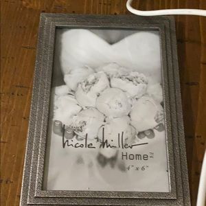 Silver picture frame